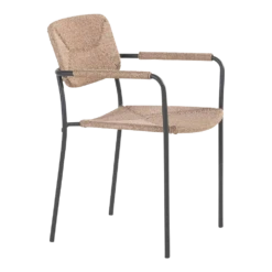 Bora Dining Stoel - Naturel -Tuinwereld Verkoop bora dining stoel naturel 3 1