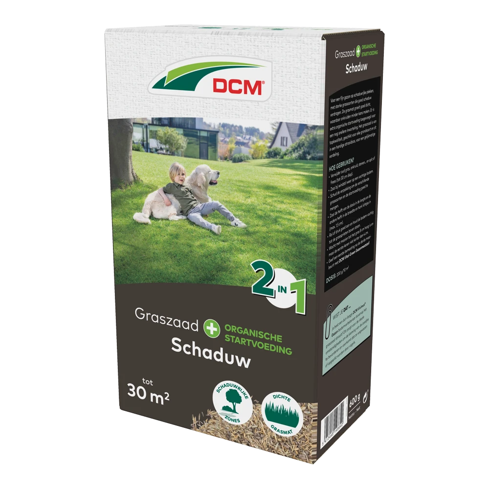 DCM Graszaad 2-in-1 Schaduw - 0,6kg - Graszaad 1 DCM Graszaad 2-in-1 Schaduw - 0,6kg - Graszaad