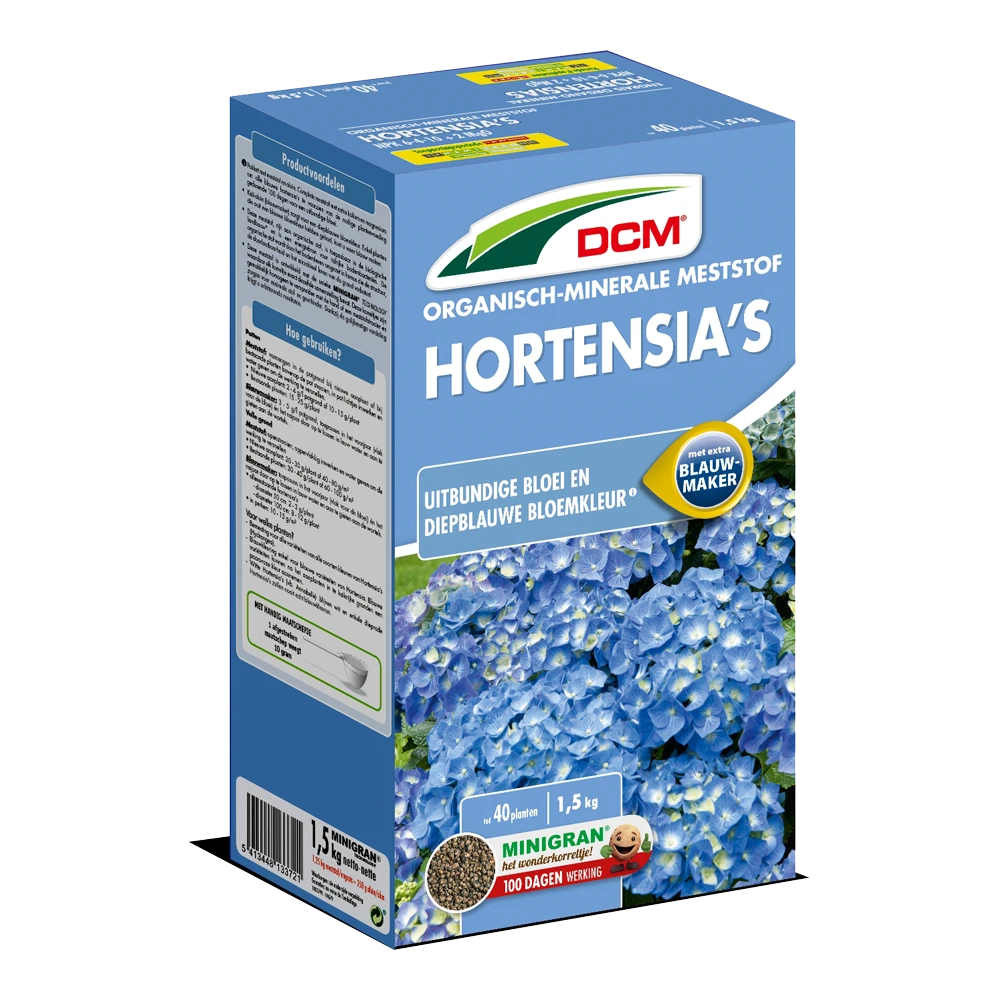Tuinwereld Verkoop -Tuinwereld Verkoop dcm meststof hortensias 1 5kg tuinplanten voeding 1 4
