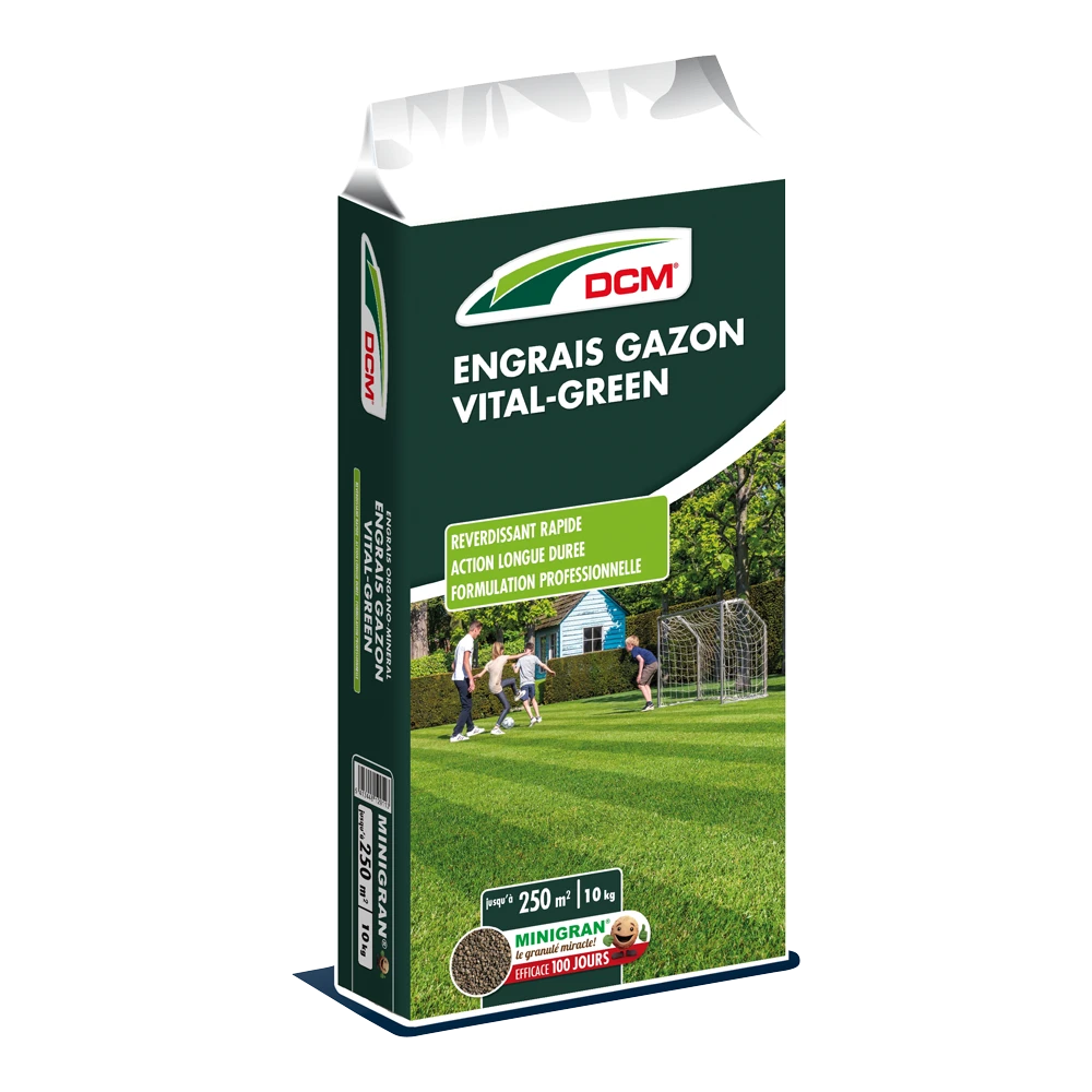 DCM Meststof Vital-Green Gazon - 10kg - Gazonmeststof 1 DCM Meststof Vital-Green Gazon - 10kg - Gazonmeststof