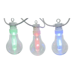 Lumineo Feestverlichting Lichtsnoer - 950cm - 20 LEDS - Multi -Tuinwereld Verkoop feestverlichting lichtsnoer 950cm 20 leds multi netstroom 3 3