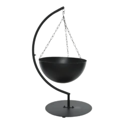 Hangende Vuurschaal - D60cm - Zwart