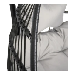 Hangstoel Norway - Inklapbaar - Zwart/Grijs -Tuinwereld Verkoop hangstoel norway inklapbaar zwart grijs 5