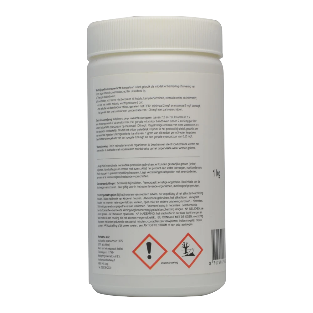 Pool Power Long 200 Gr. - 1kg 2 Pool Power Long 200 Gr. - 1kg - Afbeelding 2