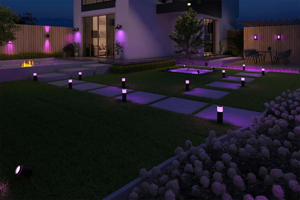 Calex Smart Outdoor Classic Wandlamp RGB CCT - 4W 380lm 4 Calex Smart Outdoor Classic Wandlamp RGB CCT - 4W 380lm - Afbeelding 4