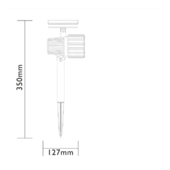 Luxform Solar Tuinspot Salamanca -Tuinwereld Verkoop solar ayr 1x salamanca solar 3 3