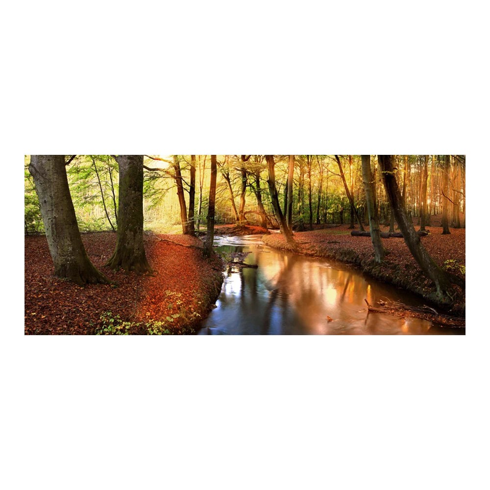 Tuinposter Lentebos - 110x45cm 1 Tuinposter Lentebos - 110x45cm