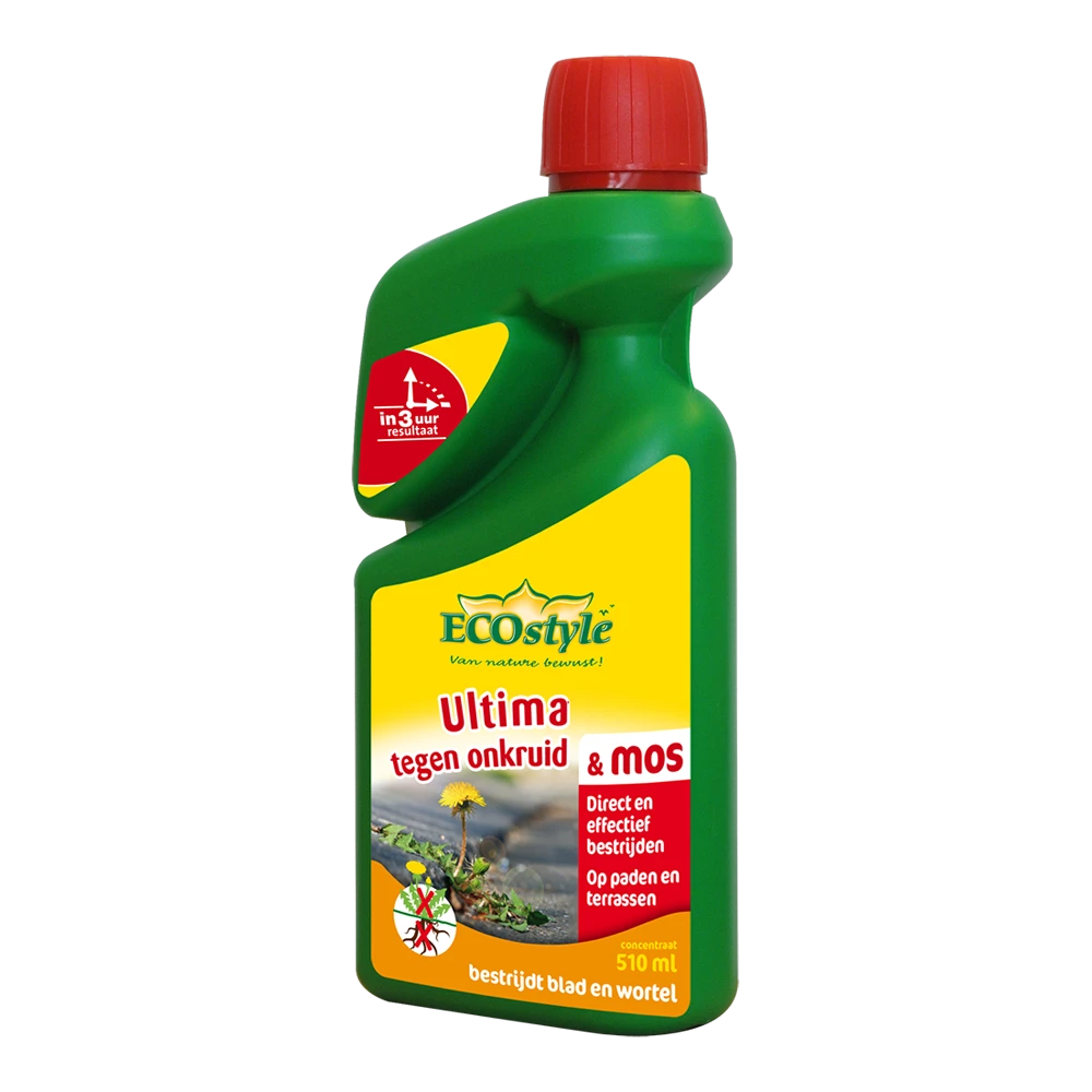 EcoStyle Ultima Onkruid & Mos Concentraat 510ml - Onkruid En Aanslag 1 EcoStyle Ultima Onkruid & Mos Concentraat 510ml - Onkruid En Aanslag
