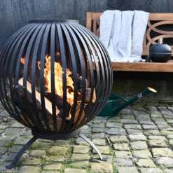 Vuurbal Met Strepen - D60cm - Fancy Flames -Tuinwereld Verkoop vuurbal met strepen d60cm fancy flames 5